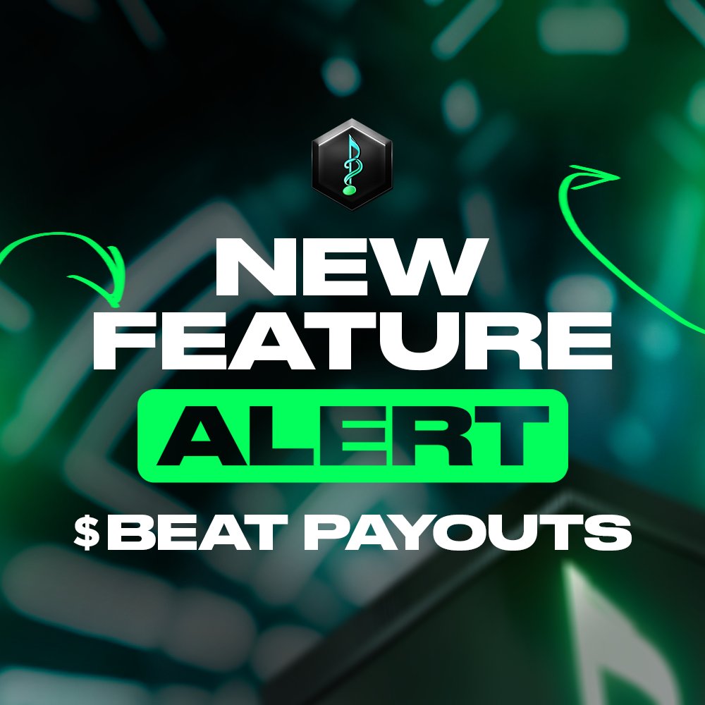 BeatMatchmaker's tweet photo. 🚨 New Feature Alert 🚨

We’re making history as the FIRST beat marketplace to create and integrate our own token, $BEAT, into the platform! 🎵💎

You can now put in your wallet information and customize your payout preferences: choose anywhere from 10% to 100% in $BEAT, with the rest in fiat.

The future of music is here!