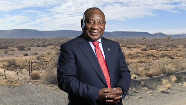 ianmiles's tweet photo. South African President Cyril Ramaphosa has just signed a DEI land expropriation bill that will allow the government to seize any privately owned land in the name of “public interest.”

The law is similar to Mugabe’s land expropriation law that saw massive seizures of white-owned farms in Zimbabwe decades ago.  Boer farmers in South Africa anticipate that the law will be used to seize their land.

More than just your typical eminent domain law, which would typically allow for the government to buy your land to build roads, the “public interest” in this new law also refers to "the nation's commitment to land reform, and to reforms to bring about equitable access to all South Africa's natural resources."

In other words, the South African government will be able to seize white-owned property and land in the name of DEI.