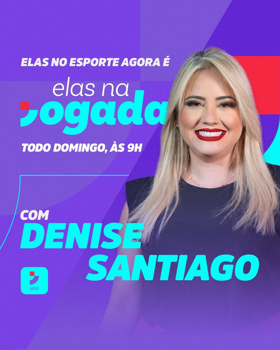 Com elas nosso time de craques se completa! 🏆

Elas na Jogada, todo domingo às 9h, na companhia de Denise Santiago, grandes nomes do esporte chegam junto pra compartilhar histórias inspiradoras! 💜

#Jogada #Verdinha #TVDiário #Esporte #JornalismoQueFalaANossaLingua