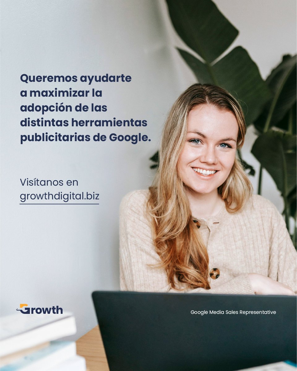 GrowthdigitalLA's tweet photo. Haz crecer tu negocio en Google Ads con el soporte de nuestro equipo de expertos. https://t.co/KxqFBTcdCR

#Google #GoogleAds #MarketingDigital https://t.co/gS10f3F4XM