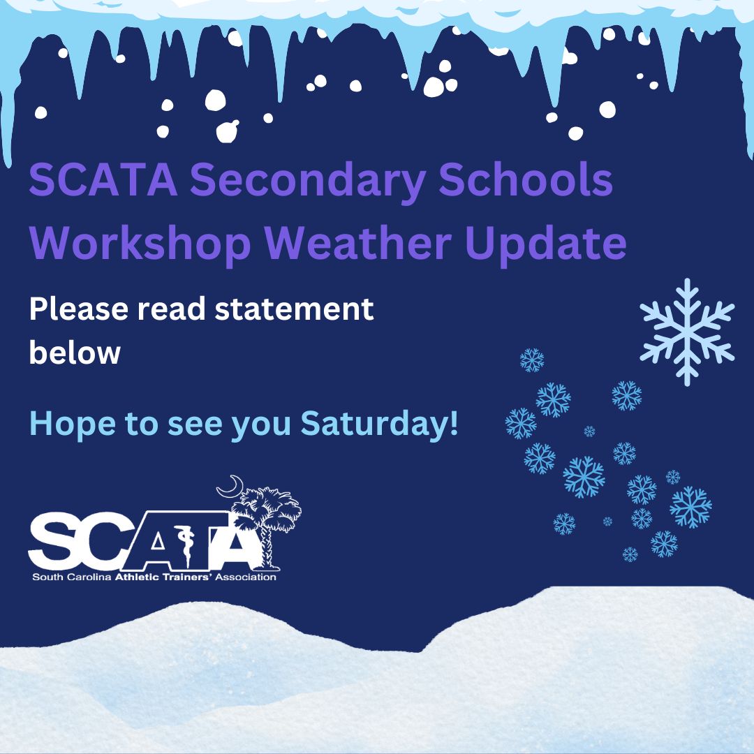 SCATCs's tweet photo. The SCATA Secondary School Workshop will continue as planned this Saturday, January 25th.  If it is safe for you to travel and attend the workshop, we invite you to attend the workshop on Saturday. https://t.co/Cme4BnVgzp