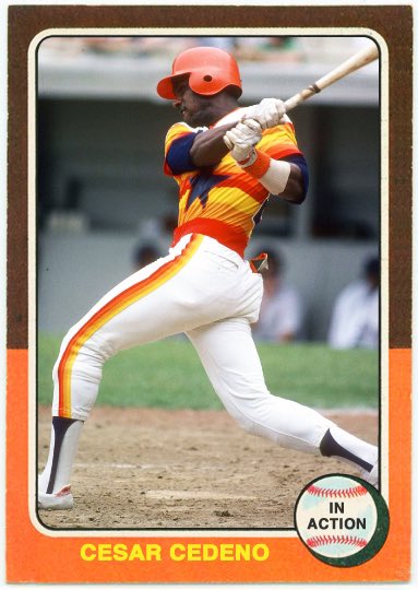 Dexsnextvictim's tweet photo. @Super70sSports @dgoins33 I too flaunted a Rawlings CC edition through my formative years….Cedeno roamed CF in those badass Astros unis like it was no one’s business. https://t.co/wA1twV1inR