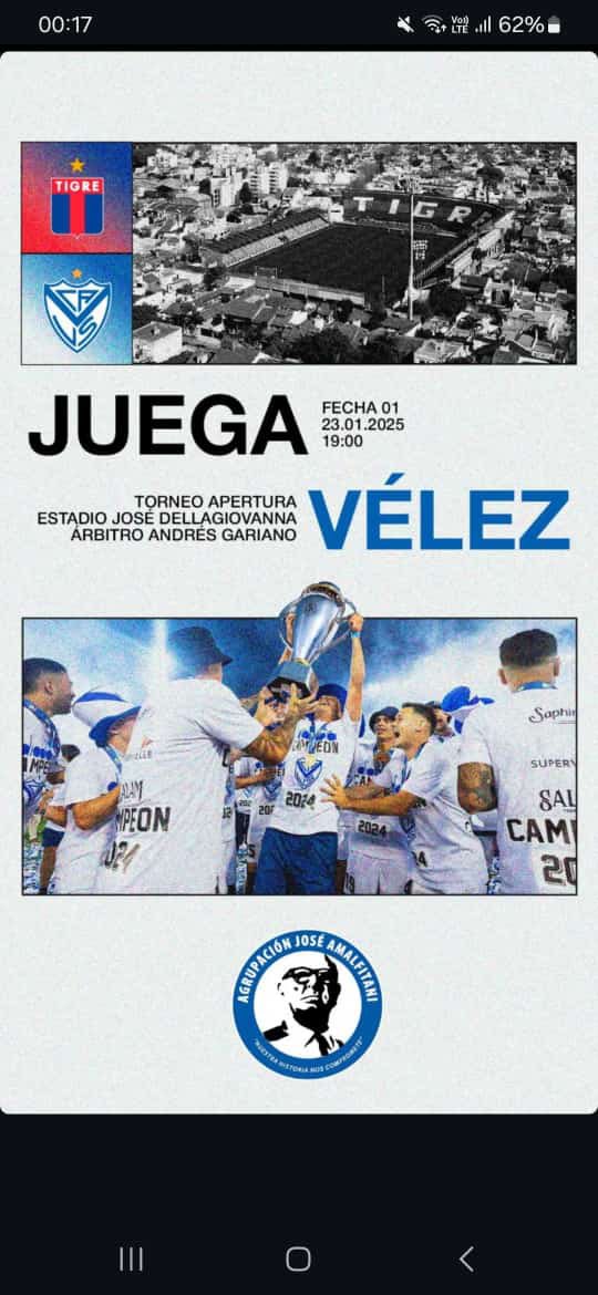 Se para el mundo… juega el Campeón!!