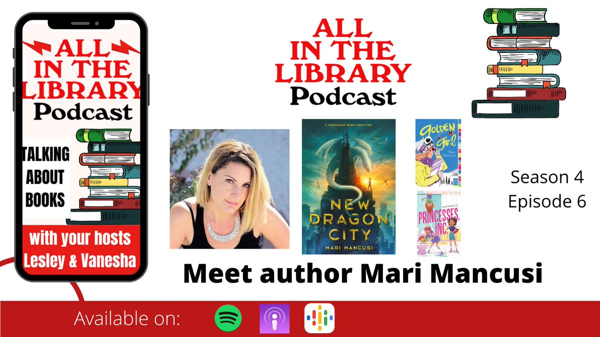 Don’t miss the latest episode featuring author <a href="/marimancusi/">Mari Mancusi</a>  We’re talking all about her action-packed new book, New Dragon City. Perfect for dragon fans and adventure seekers! 🎙️📚 #MariMancusi #NewDragonCity #AllInTheLibrary