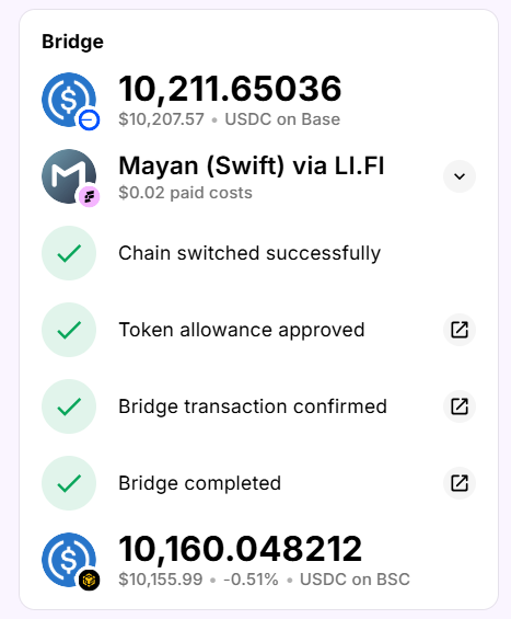 _Cryptolicious's tweet photo. not cool @jumperapp 

The simulation does not match the actual output - not my favourite bridge anymore. https://t.co/nAPPPfZAtO