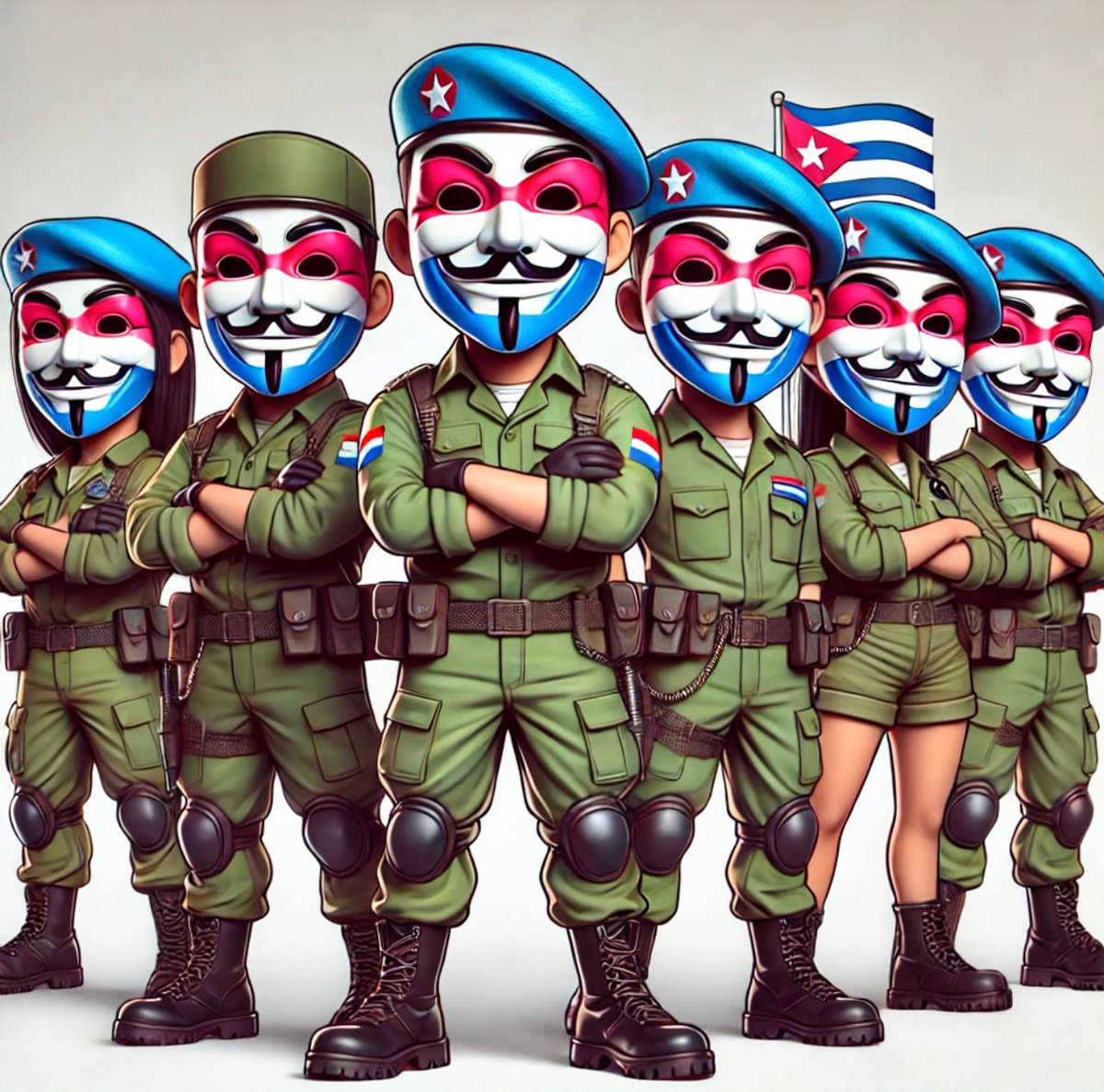 LarsMaex's tweet photo. @jeremybtc The $CUBA army will unrug the token and make everything right. @cubactotoken @CubaCTO https://t.co/22RWMtnqHb
