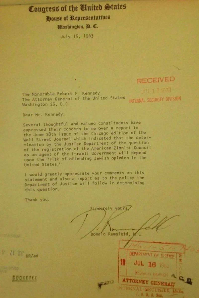 President John F. Kennedy and US Attorney General Bobby Kennedy forced the American Zionist Counsel to register as a foreign agent, blocking them from donating to US officials. 

JFK was assassinated on November 22, 1963. 

RFK was assassinated on June 5, 1968. 

AIPAC replaced