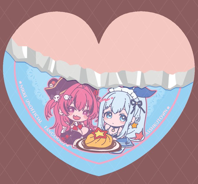 マスト🩷💙アンカー 