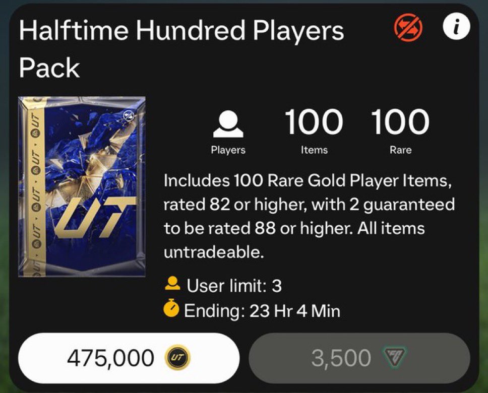 FUTX TRADING 🧪 (@futxtrading) on Twitter photo WHO WANTS THIS PACK FOR FREE?!
Follow <a href="/FUTxTrading/">FUT TRADING 🧪</a> to enter 🫡
RT this post ✅
Winner chosen soon #EAFC25 ⏳ WHO WANTS THIS PACK FOR FREE?!
Follow <a href="/FUTxTrading/">FUT TRADING 🧪</a> to enter 🫡
RT this post ✅
Winner chosen soon #EAFC25 ⏳