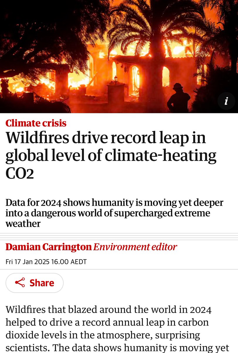 MarkOgge's tweet photo. Fossil fuels are heating the planet, causing more fires, and now the fires themselves are driving more heating.

https://t.co/mh39JZDUM1 https://t.co/vxOcAwLxjK