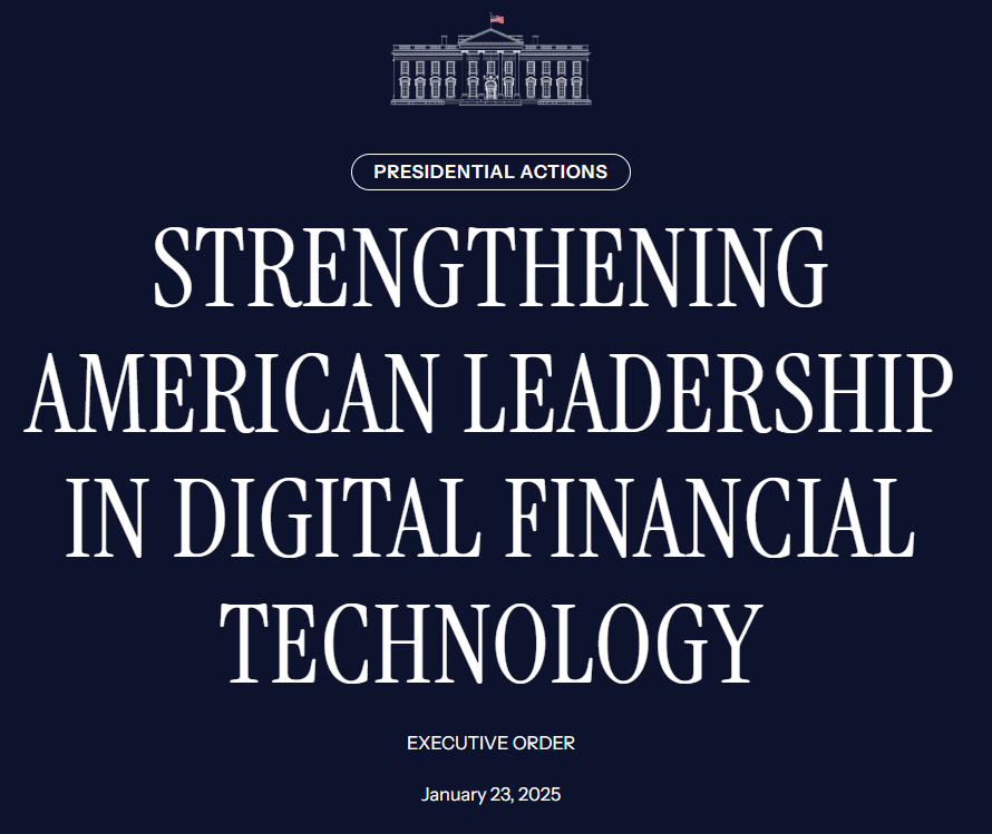 DeepWhale's tweet photo. 🚨 Ordre exécutif signé par le président Donald Trump. 🇺🇸

👉 Promotion des actifs numériques :
🔸 Soutien à l’innovation dans les technologies blockchain et les actifs numériques pour stimuler l’économie américaine.
🔸 Garantie de droits pour développer, déployer et gérer des actifs numériques sans censure ni restrictions injustes.

👉 Souveraineté du dollar américain :
🔸 Promotion des stablecoins adossés au dollar pour renforcer son rôle de monnaie mondiale dominante.

👉 Clarté réglementaire :
🔸 Établissement de règles transparentes et neutres technologiquement pour encadrer les actifs numériques et leur utilisation.

👉 Interdiction des CBDC :
🔸 Rejet des monnaies numériques des banques centrales (CBDC) pour protéger la stabilité financière, la vie privée des citoyens et la souveraineté américaine.

👉 Révocation des cadres antérieurs :
🔸 Annulation de l’Ordre Exécutif 14067 (2022) et du cadre du Trésor sur les actifs numériques.

👉 Création d’un groupe de travail présidentiel :
🔸 Mise en place d’un groupe pour proposer des cadres réglementaires sur les actifs numériques, incluant des recommandations sur un stock national d’actifs numériques.

👉 Prohibition des initiatives liées aux CBDC :
🔸 Arrêt immédiat de tout projet ou initiative visant à développer des CBDC aux États-Unis.