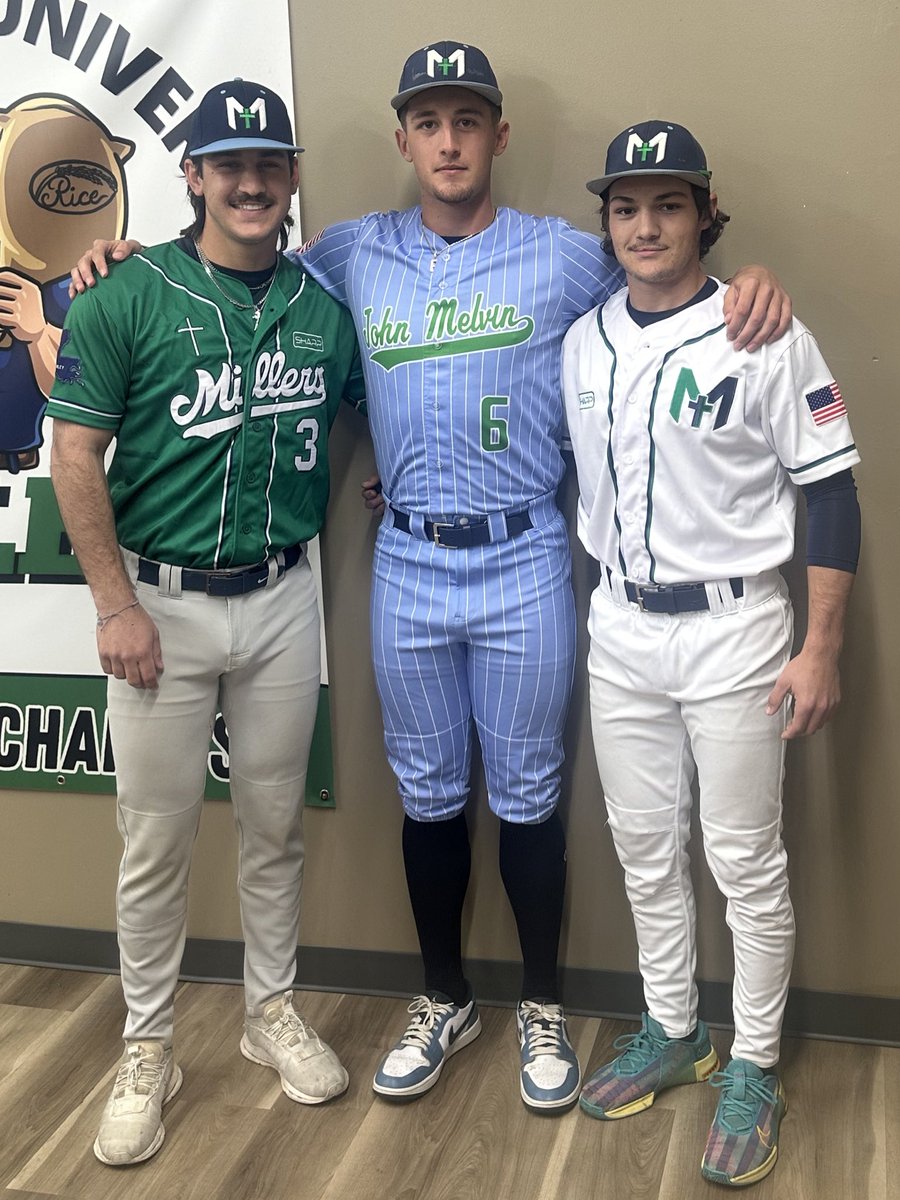 #12 John Melvin University Baseball (@millersbsball) on Twitter photo 