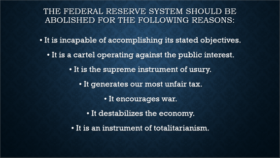 HBrodude's tweet photo. @LeadingReport #EndTheFed https://t.co/liMBLqQeWN