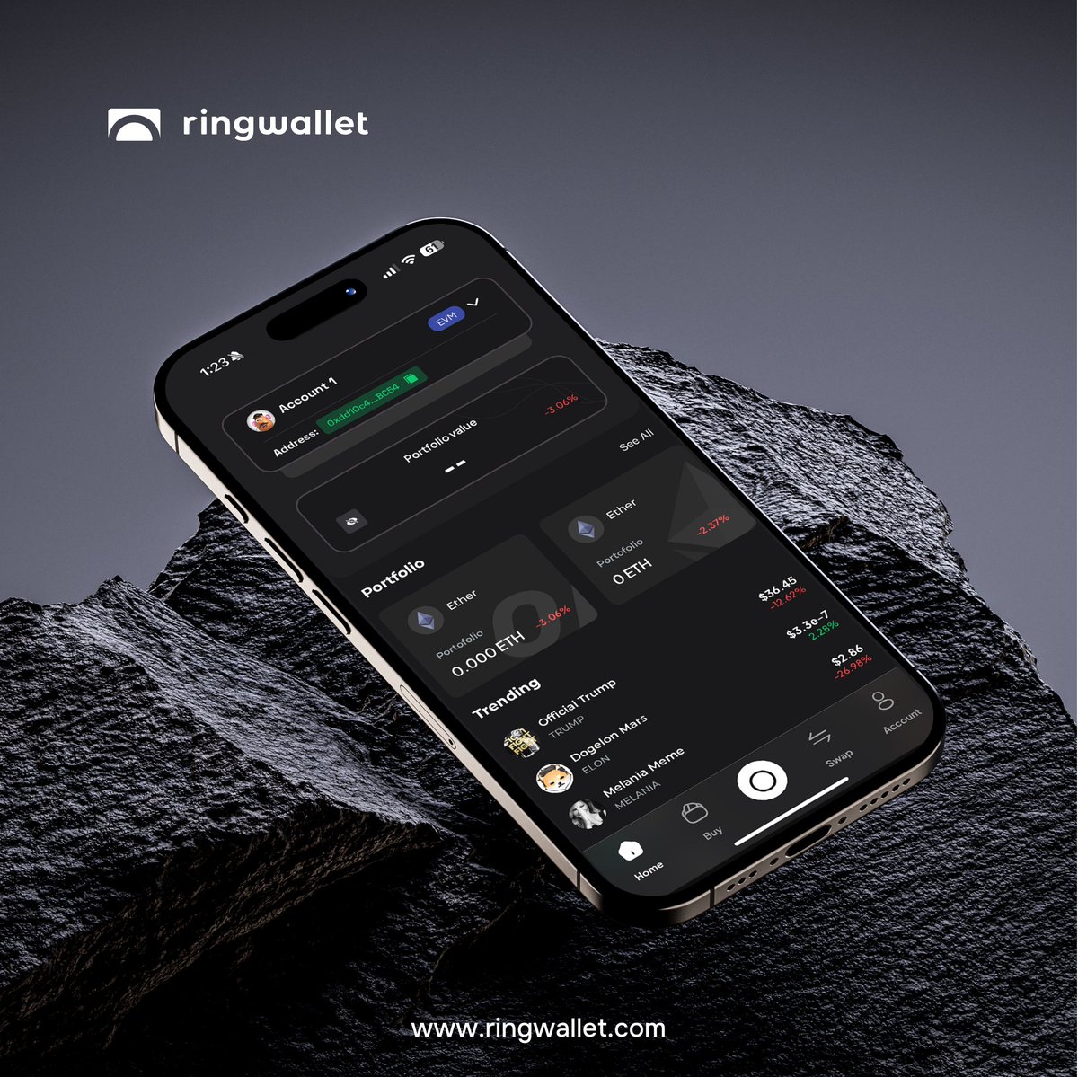 Peek behind the scenes at what we're building! 👀

Sign up for the waitlist to be the first to try it out: ringwallet.com