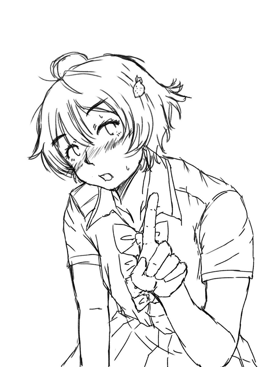 #マケイン
おは檸檬。手癖が過ぎる。マケインは諦めて手癖で描いていくか。いみぎむるデザインは難しいね。奥行さん考えてたら左手デカいな。
本編はぬくやな気配が濃厚だけど是非無理矢理押し倒し檸檬エンドにして爆発炎上してほしい。二期があったら檸檬派閥も強固になるだろうに。