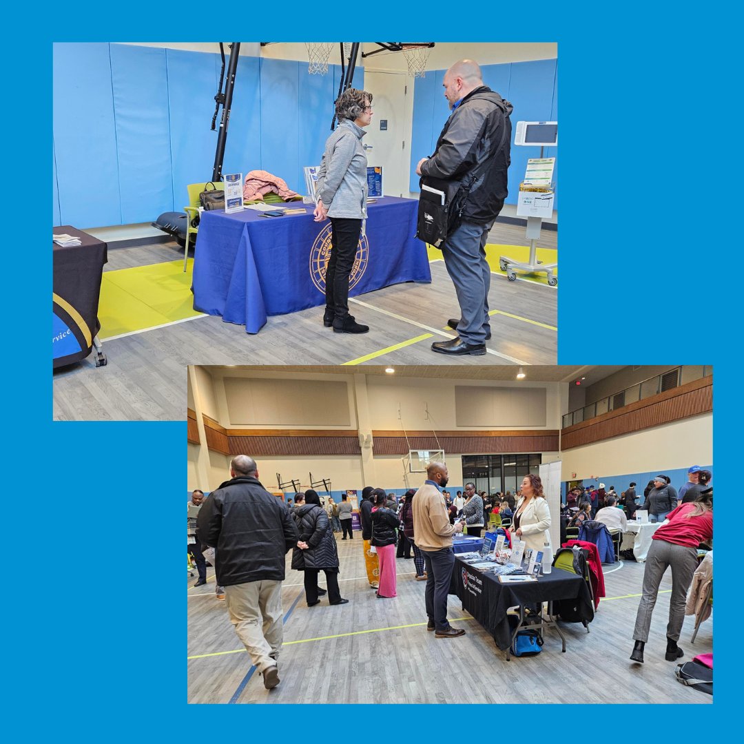 Today’s Winter Job Fair brought nearly 300 job seekers and 31 businesses to the Irondequoit Community Center.

A special thanks to the Irondequoit Chamber of Commerce and the Town of Irondequoit for being such great partners for this event!