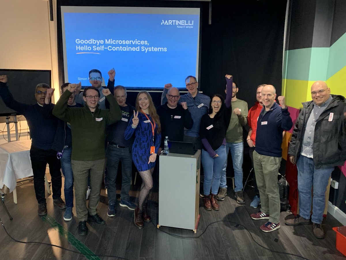 It’s goodbye #microservices and goodbye from #DubJUG - Thanks <a href="/simas_ch/">Simon Martinelli</a> and thanks ⁦<a href="/omniprof/">Ken Fogel</a>⁩ ⁦<a href="/JChampionsConf/">JChampionsConf</a>⁩ for helping make this possible