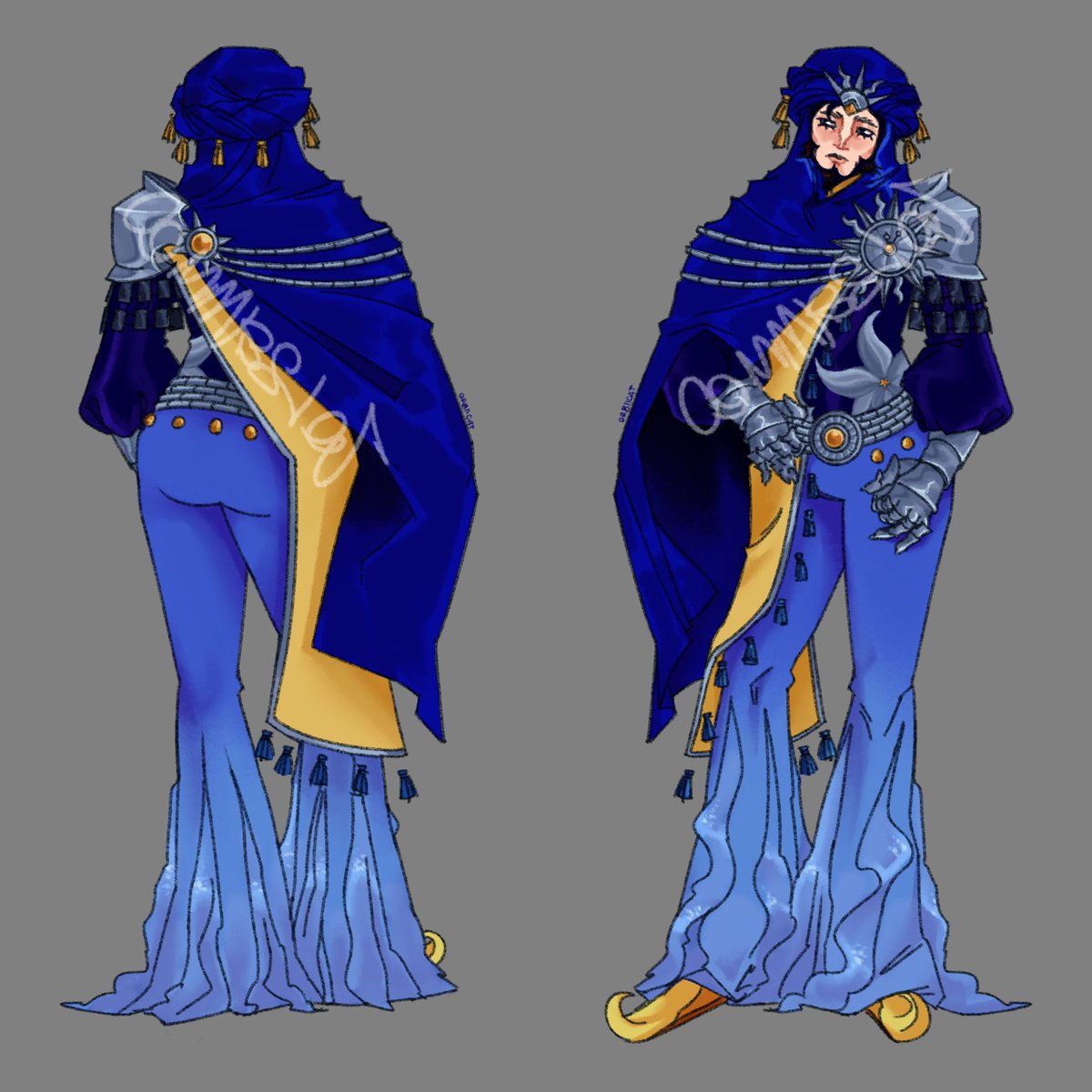 Lumen sage c*mm!! pretty proud of the rendering on the metal :3
