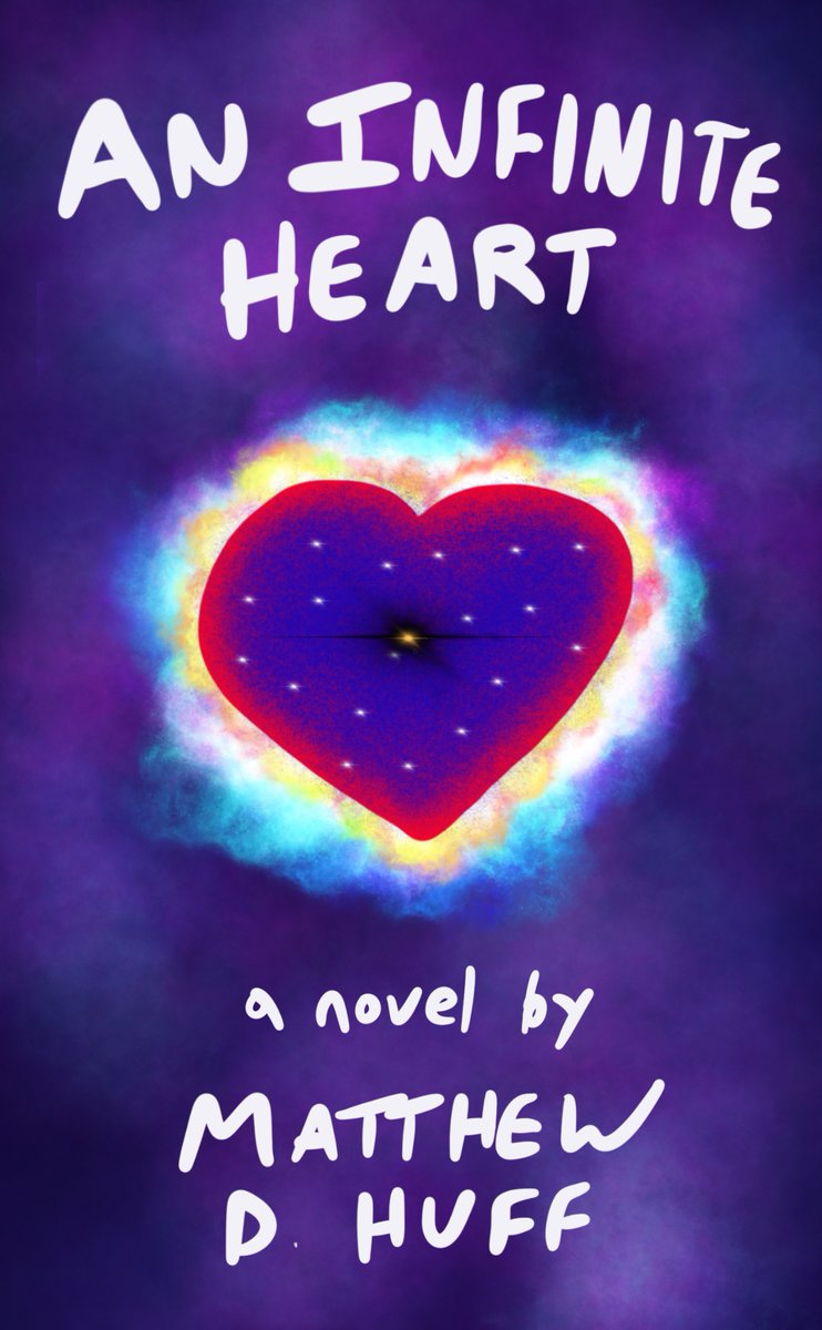 s0ulDirect0r's tweet photo. Hello! Today is my 36th birthday, and I'd like to announce that I'm releasing my mystical action-adventure novel, An Infinite Heart for sale on Gumroad and Amazon Kindle! I started this project in 2019, finished the first (and only lol) draft in 2020, and then...kinda struggled to figure out what to do with it until last year when I decided that I'd just push through and edit it and put it out and find my peace with it!

Well, the day's here, it's done! It's a story about a man named Logos Mateus who begins to come into intense contact with his long suppressed feelings and is drawn into a mystical adventure of action and mystery and romance in the process.

I'll be making updates over the next few days too, for the marketing and descriptions and all that stuff that could be way better. I'm letting it out today cause...I just feel ready. Just feels like it's time!