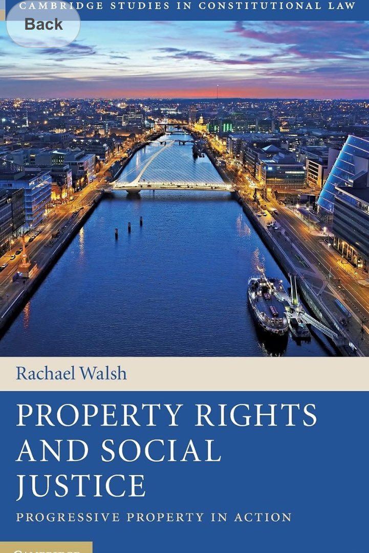 TriCONDublin's tweet photo. Congratulations to @TriCONDublin member @rachaelawalsh on her promotion to Professor!

Prof Walsh is author of Property Rights and Social Justice @CUP_Law &amp; co-author of Kelly: The Irish Constitution (5th Ed) w/ Mr Justice Gerard Hogan, Gerry Whyte &amp; @dkennytcd @TCDLawSchool. https://t.co/BDBth0zY1B