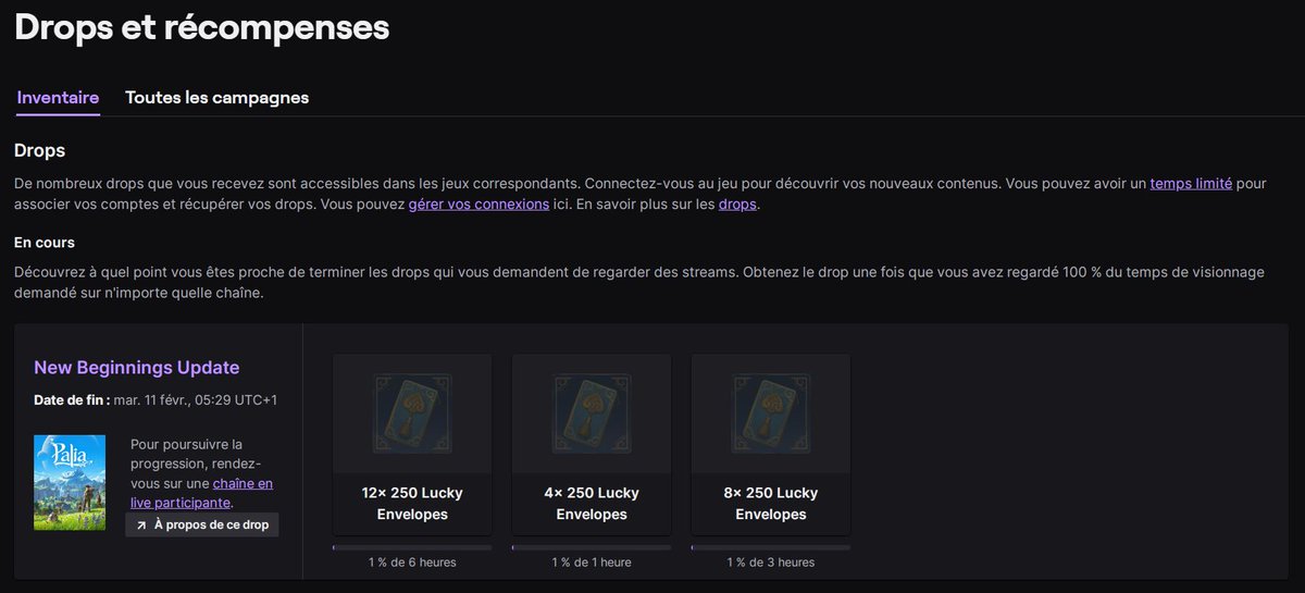 LinetteMJones's tweet photo. Palia - Nouvelle campagne de Drops sur Twitch⬇️⬇️⬇️ https://t.co/j28NprBvTy