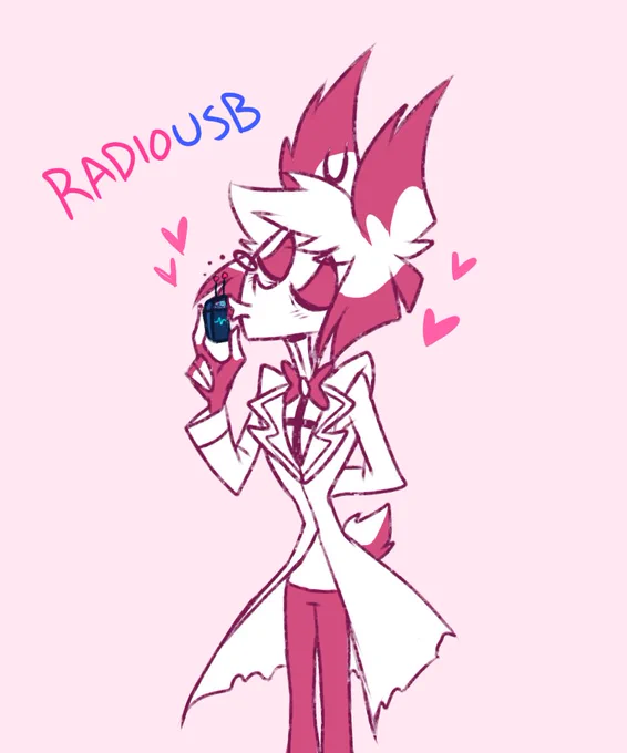 New fav ship just dropped guys! #RadioStatic #HazbinHotelFanart