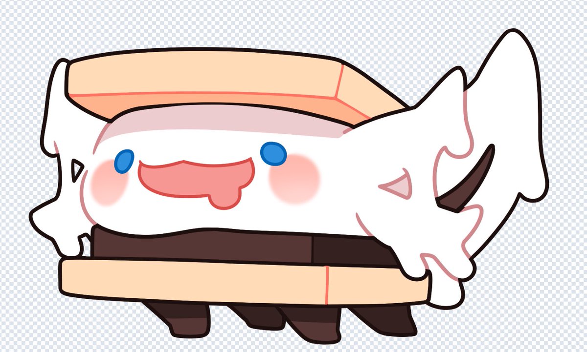 Ressniee's tweet photo. It’s official! 🍦
I’ve settled on a name for my mascot!!

Everyone-

Meet 

✨Lotta!✨ https://t.co/jIM8rBSFWs