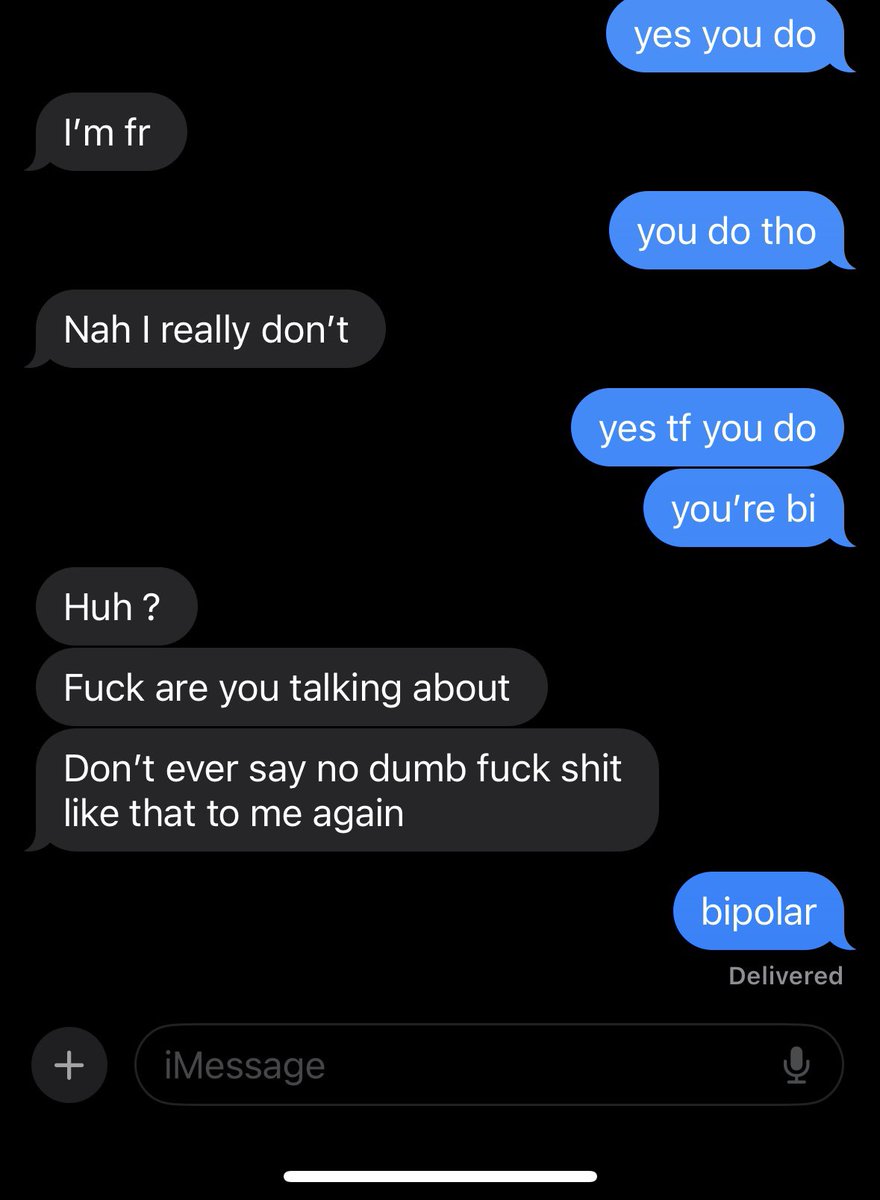 mfs so quick to crash out before i can finish what I’m saying.