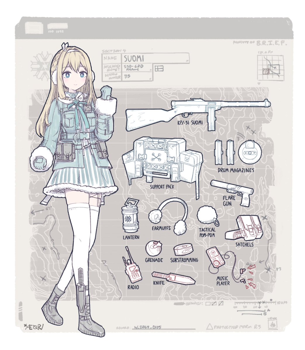 Suomi!❄️
#GirlsFrontline2Exilium