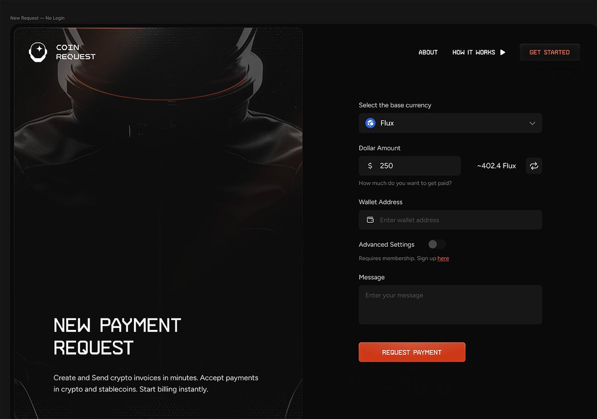 CoinRequest's tweet image. Something wicked is, this way comes. New Brand, new rewards, and new Personal Pages! The future is now.