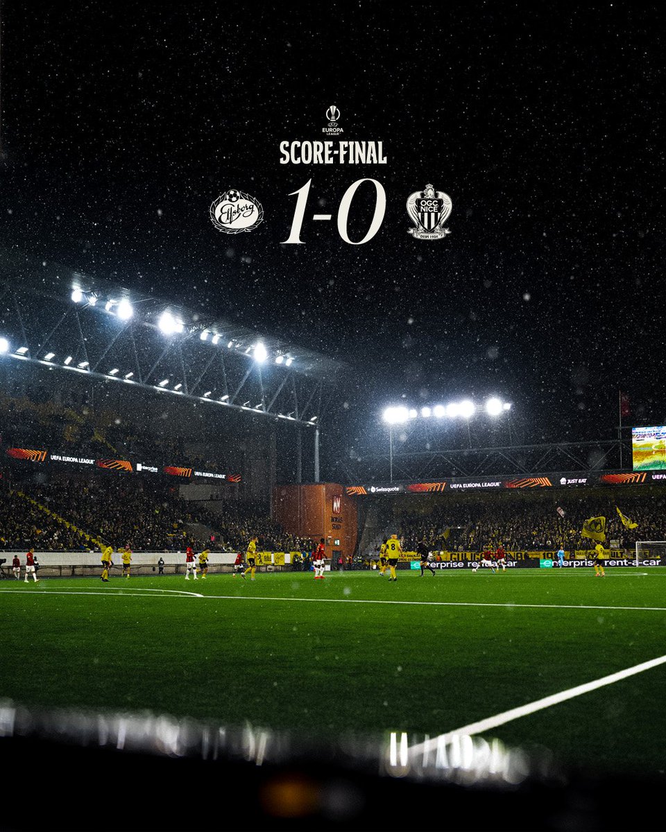 ogcnice_eng's tweet photo. Defeated in Sweden by the narrowest of margins, Le Gym are out of the @EuropaLeague.
#ifeogcn https://t.co/ScrjTQI6Wf