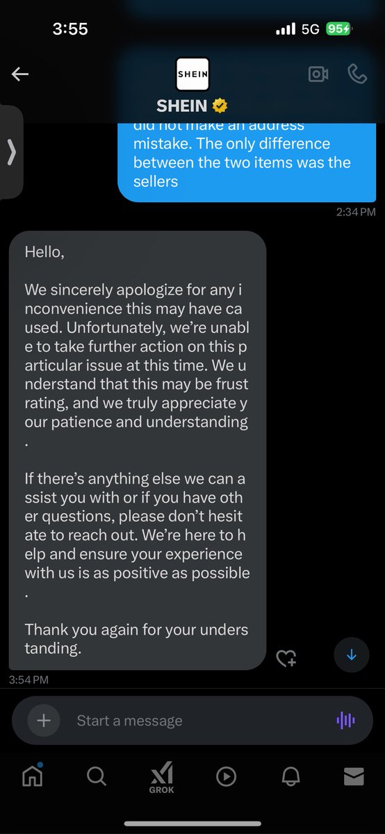 RiverSong924's tweet photo. @SHEIN_Official really nice. #neveragain #deletethatapp #savethemoney https://t.co/SKn7b8C1WC