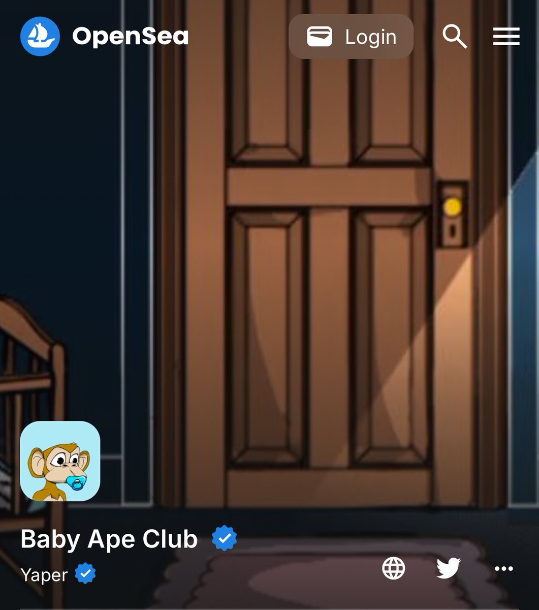 Yo Baby Apes! Your all badged now on <a href="/opensea/">OpenSea</a> ✅