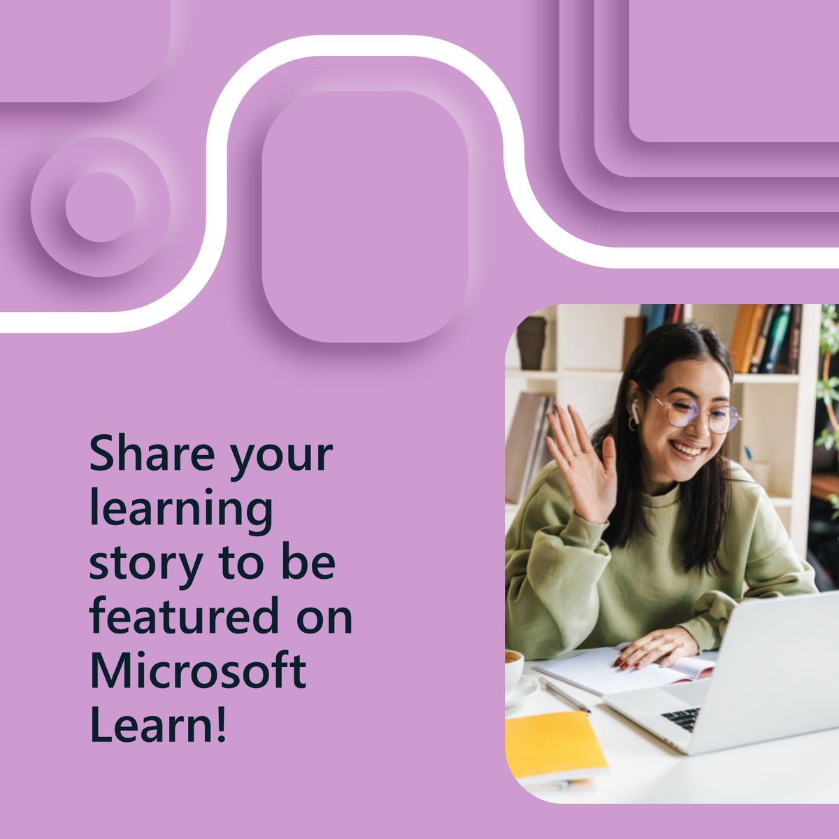 Want to inspire the next generation of learners? ⭐ Share your learning story for a chance to be featured on the Microsoft Learn blog or our social media. Learn more: msft.it/6013UMM0U