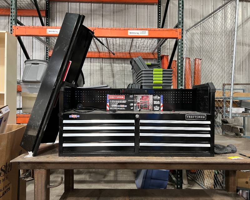 KBIDOnline's tweet image. ow.ly/haeI50UJNXA
You won't want to miss this auction!
BIG DISCOUNTS ON POWER TOOLS | including hand tools, garage items, lawn and garden
Auction closes tonight!
#powertools #discounttools #powertoolsatauction