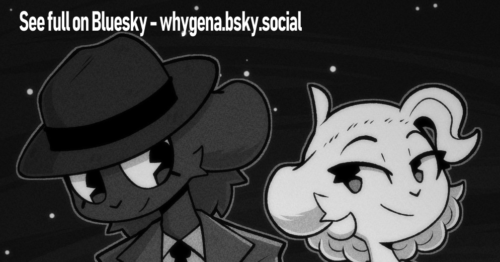 The rats lookin' a little noir.