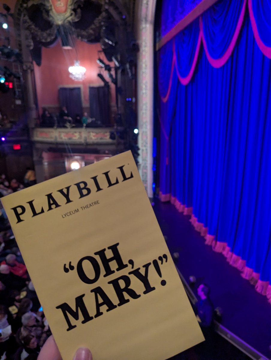 The horoscope said I should play the #lottery <a href="/ohmaryplay/">OH, MARY! on Broadway</a>