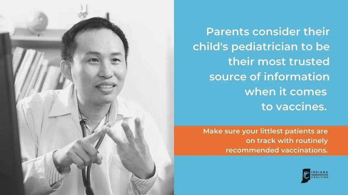 🩺 Doctors and Healthcare Providers - make sure your little patients are on track with routinely recommended vaccinations. Get resources for talking with parents about vaccinations. cdc.gov/vaccines/hcp/c…