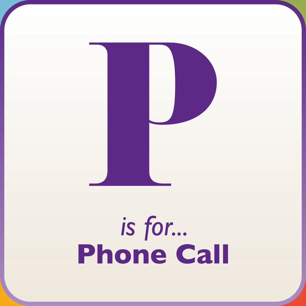 P is for Phone Call
Let us know if you are not going to be in school.
#OutwoodFamilyandCommunitySupport
#AttendanceMatters