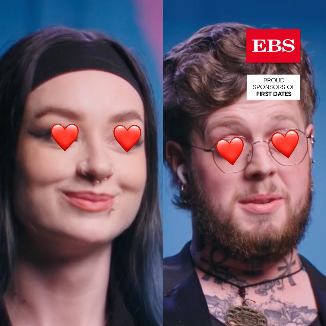 It’s a double yes! 🖤

#FirstDatesIRL
