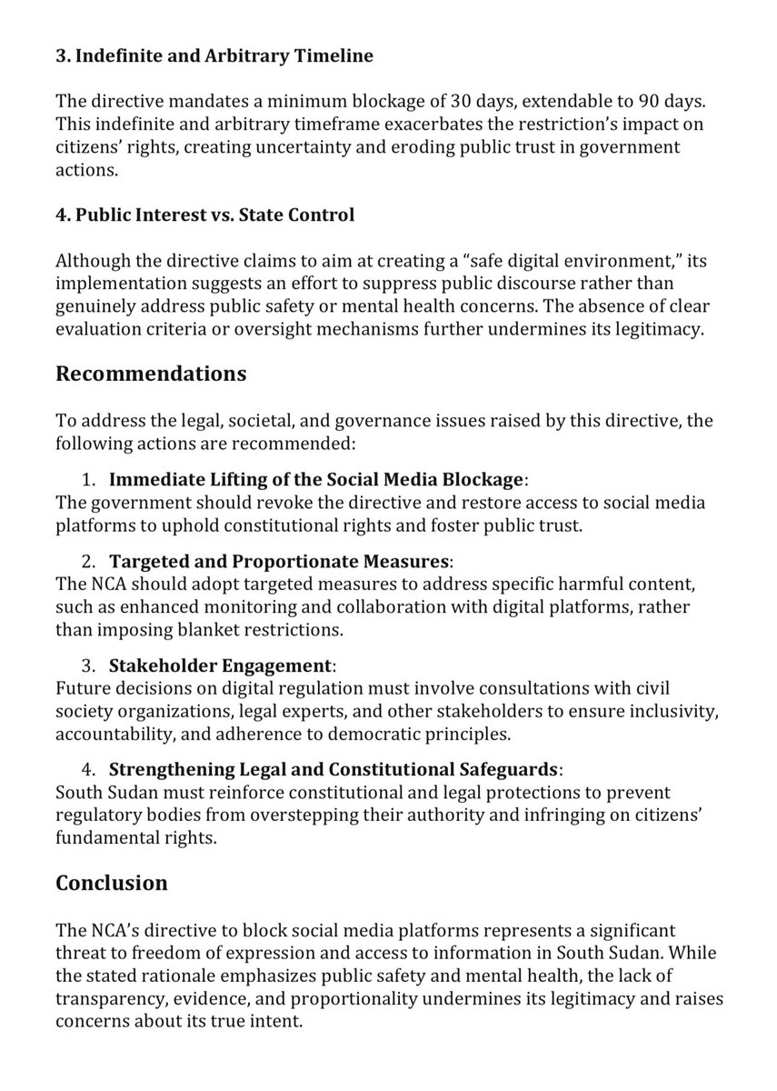 Malualbk's tweet photo. Blocking social media in South Sudan threatens freedom of expression & access to information. Govt must adopt balanced solutions, not blanket bans. Upholding rights is key to democracy & development. #FreedomOfExpression #SouthSudan #MBK #SSOX #SSOT #MBK2025 #UnityCatalyst https://t.co/MWWaOUbTag