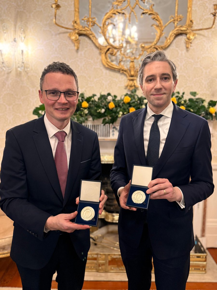 Patrick O'Donovan (@podonovan) on Twitter photo Honoured to be nominated to serve in Government today by Tánaiste <a href="/SimonHarrisTD/">Simon Harris TD</a> as Minister for Arts, Culture, Media, Communications and Sport. Tonight I received my seal of office from <a href="/PresidentIRL/">President of Ireland</a> with Taoiseach <a href="/MichealMartinTD/">Micheál Martin</a> Honoured to be nominated to serve in Government today by Tánaiste <a href="/SimonHarrisTD/">Simon Harris TD</a> as Minister for Arts, Culture, Media, Communications and Sport. Tonight I received my seal of office from <a href="/PresidentIRL/">President of Ireland</a> with Taoiseach <a href="/MichealMartinTD/">Micheál Martin</a>