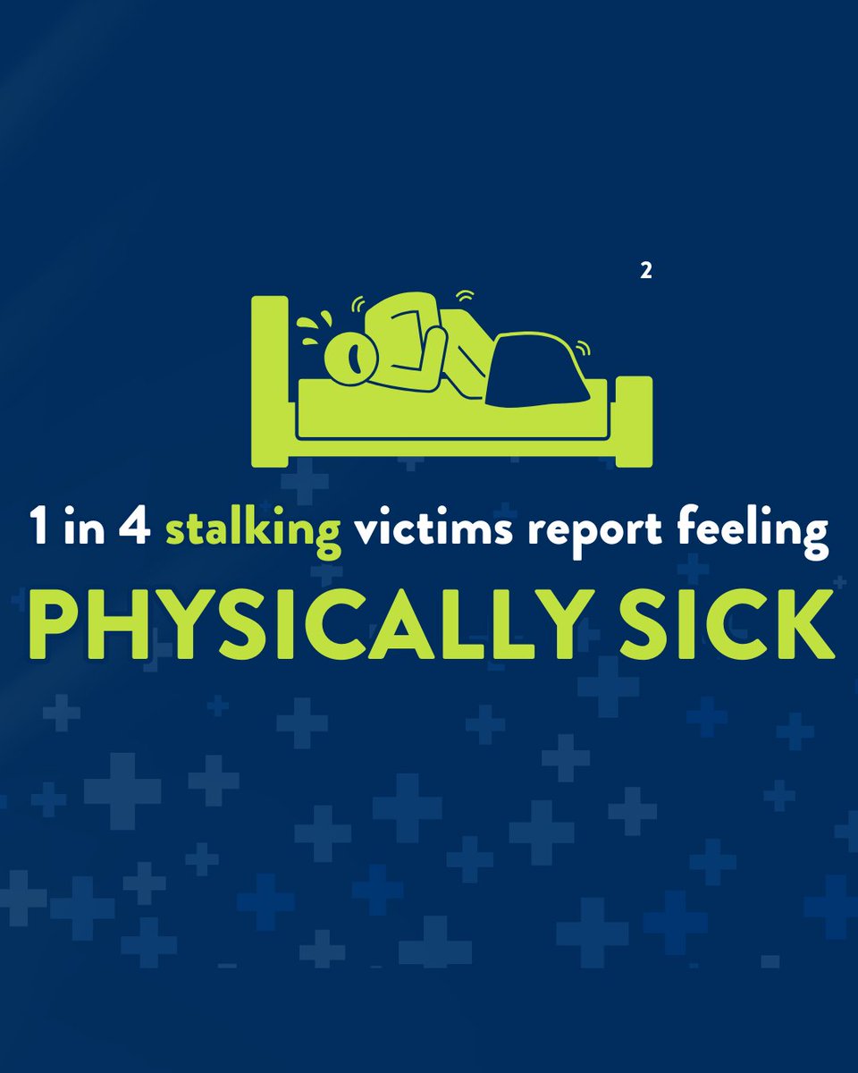 Safe_PassageDV's tweet image. Stalking is a public health issue that affects victims’ and survivors’ physical and mental health. Swipe to learn more about the negative health impacts of stalking. #NSAM2025 #KnowItNameItStopIt