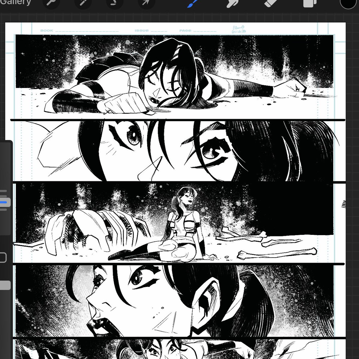 oliveira_bbruno's tweet image. #wip #inks #makecomics