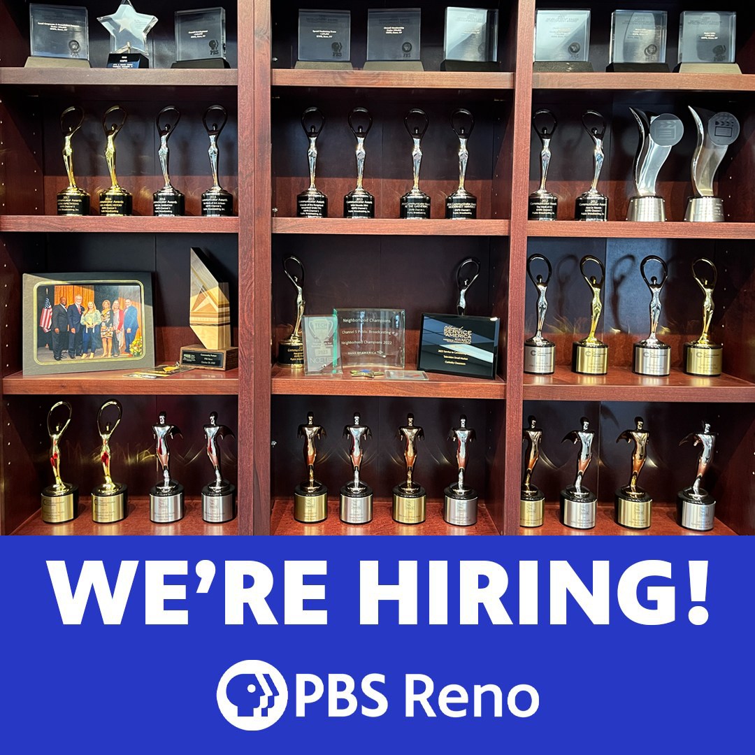 Join our amazing PBS Reno team as a Community Partnership Director! This opportunity comes as we celebrate the retirement of our incredible Community Partnership Director, Diane Barrett.

If you're passionate about public media apply at pbsreno.org/jobs