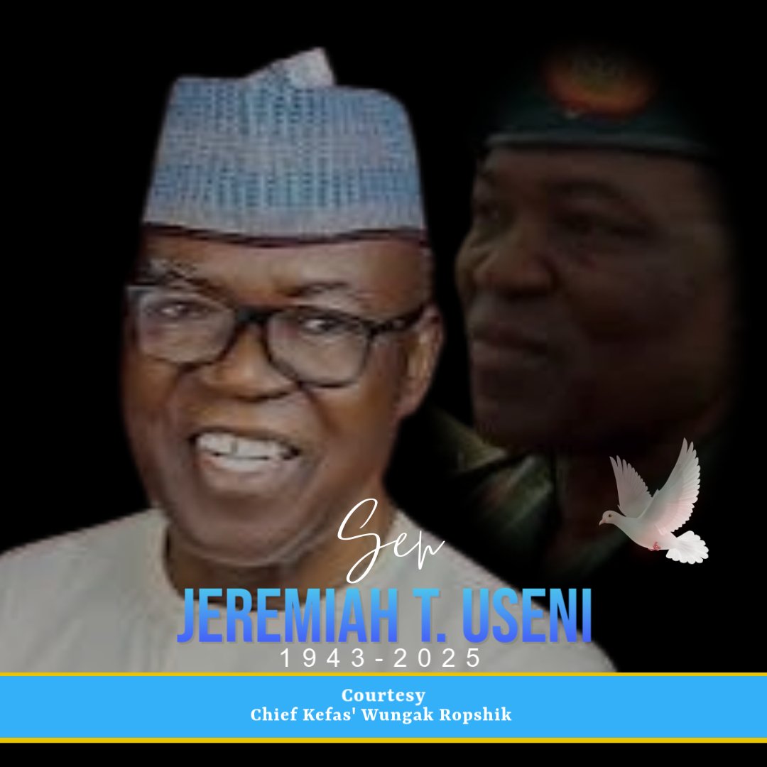 KefianoKefas's tweet photo. Throughout his illustrious career, he distinguished himself as a soldier of integrity, a minister of vision, and a legislator of principle. His contributions exemplified his commitment to nation-building and his unrelenting pursuit of a greater Nigeria. https://t.co/6dJAsb2xMi