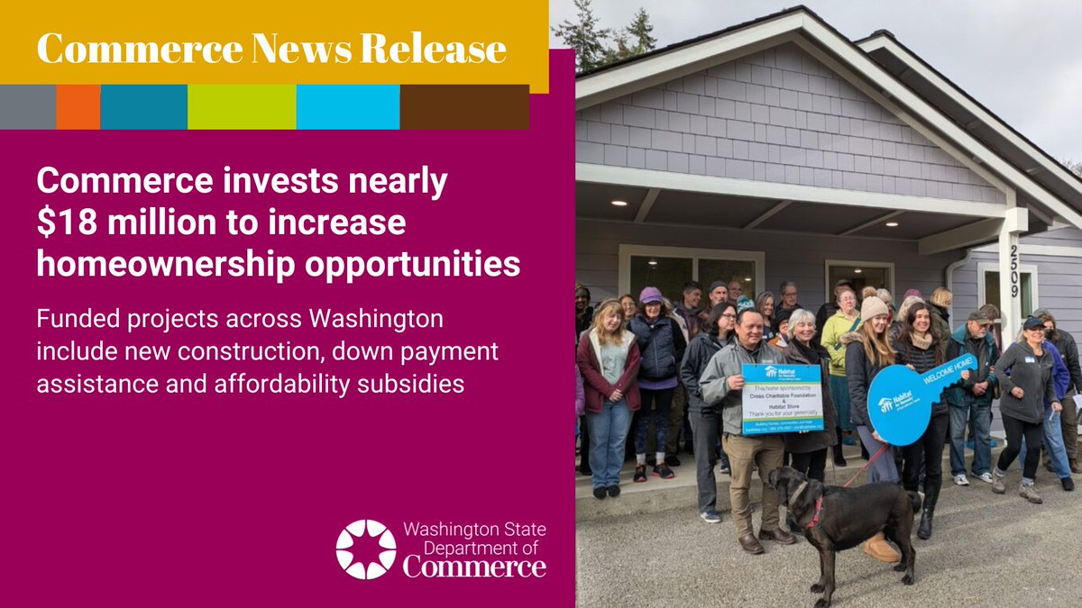 Washington State Department of Commerce tweet media