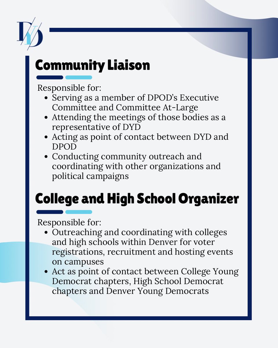 Denver Young Dems tweet media