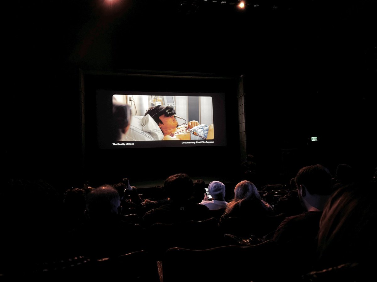 Tia Johnson (@jenny0629_vr) on Twitter photo Feeling overwhelmed with joy to be able to be alongside my incredible team/ dear friends here at Sundance! ✨💕
Cannot wait for the premiere on the 25th, getting to see the still image in The Egyptian Theatre was really exciting!!
Photo taken by the lovely <a href="/kidkwazine/">Rob Ouellette</a> Feeling overwhelmed with joy to be able to be alongside my incredible team/ dear friends here at Sundance! ✨💕
Cannot wait for the premiere on the 25th, getting to see the still image in The Egyptian Theatre was really exciting!!
Photo taken by the lovely <a href="/kidkwazine/">Rob Ouellette</a>