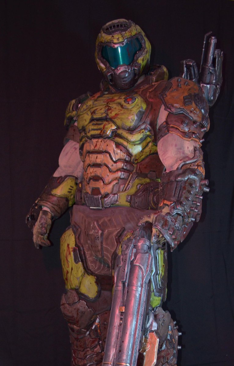 I am here with whenever you need me, just call me and my cosplay is at your disposal 

#DOOMTheDarkAges  #DOOM 
<a href="/DOOM/">DOOM</a>